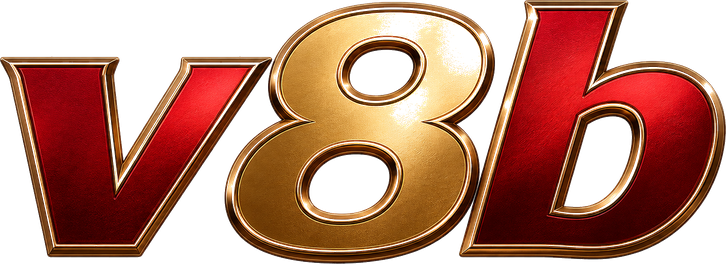 v8b logo